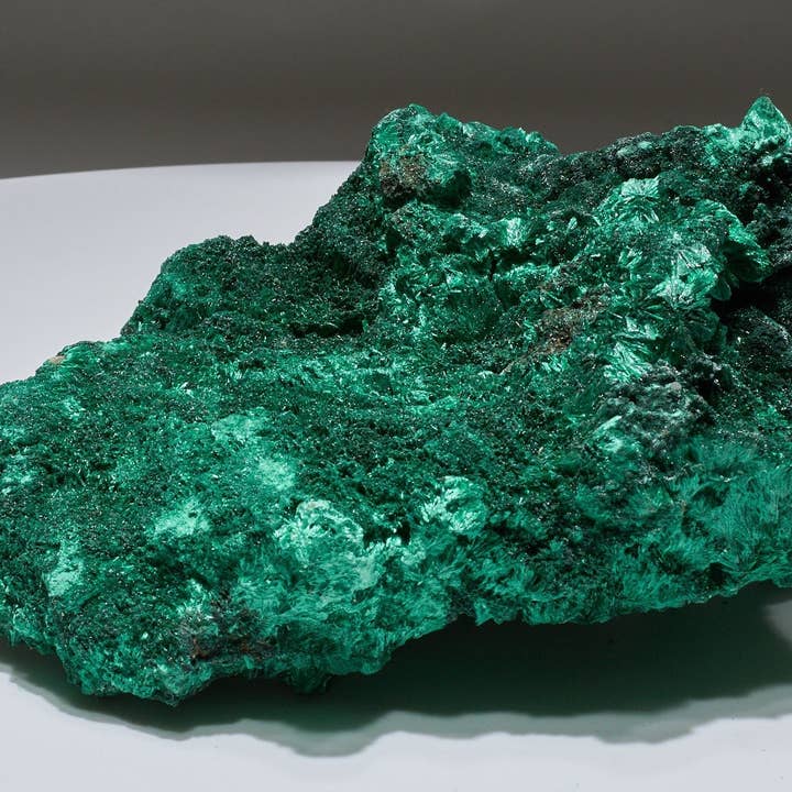 4 LB Fasermalachit-Sammlerprobe für den Großhandel von Malachite And More