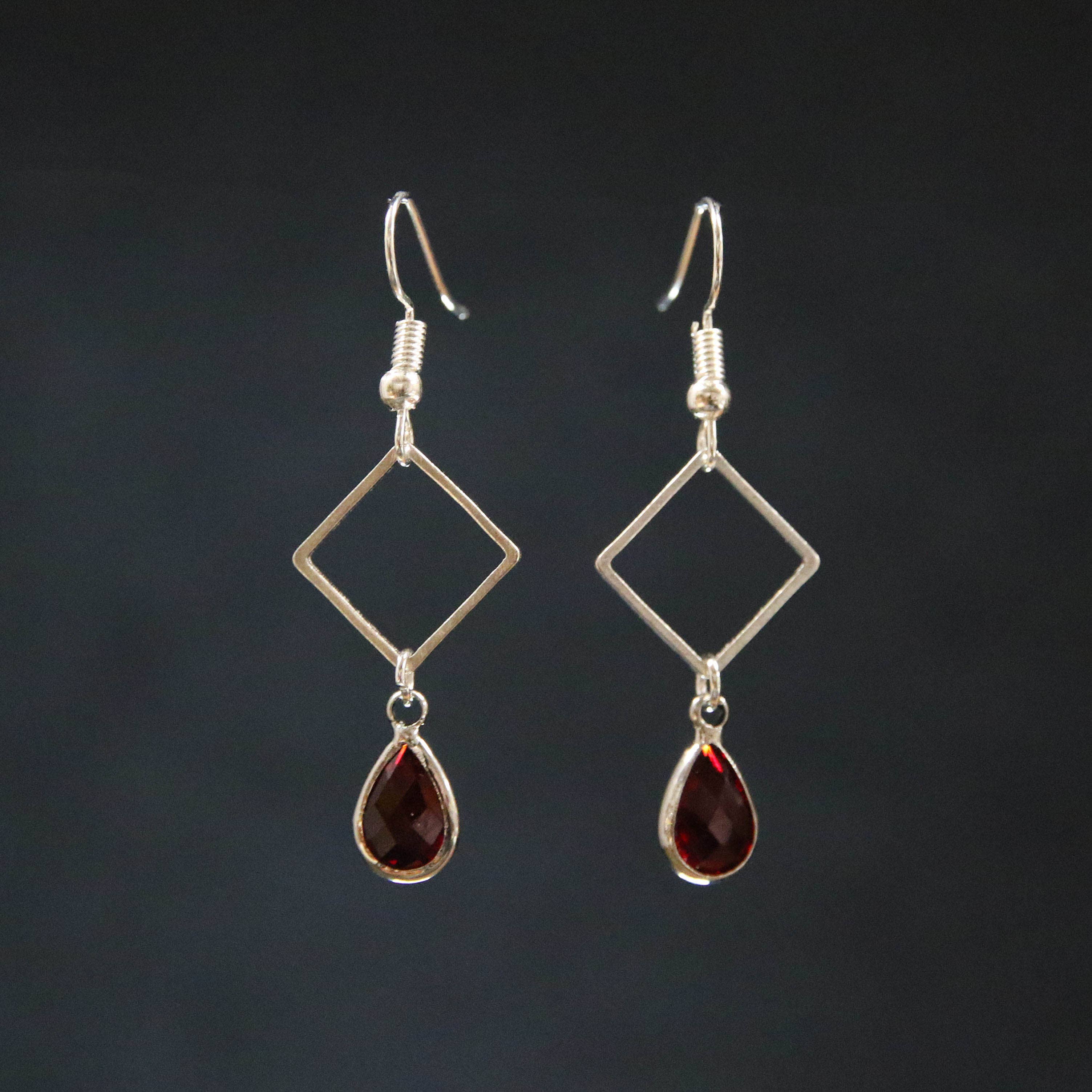 JAC Jewelry Designs - Wholesale Dangle Earrings - Square Teardrop Earrings5