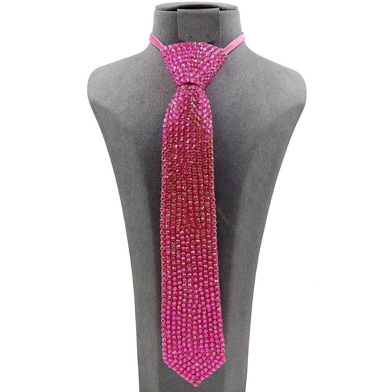 Diacly - Wholesale Necktie - Men's - Elegant Dazzling Rhinestone Adjustable Neck Tie10