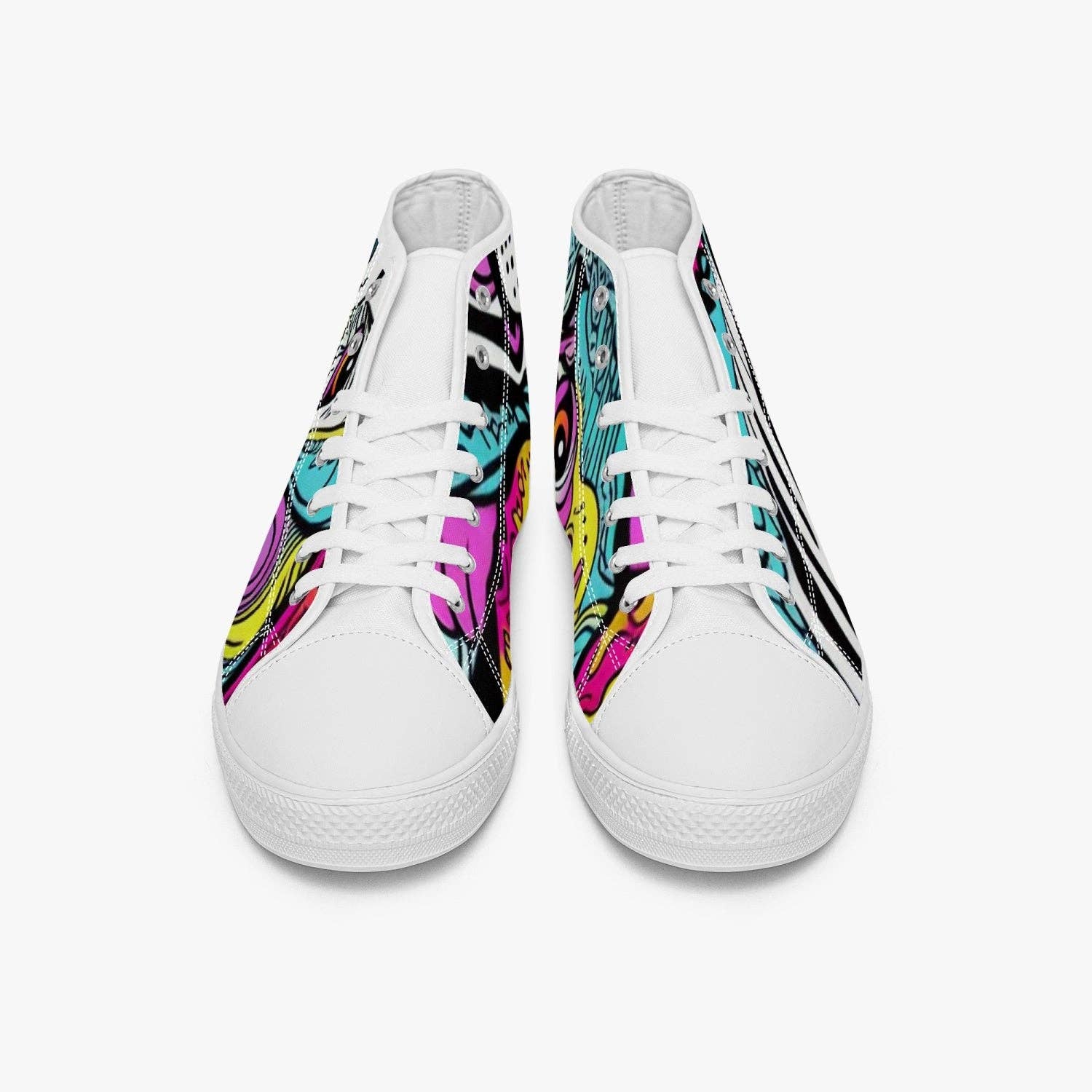 Alma - Wholesale Lifestyle Sneakers - Women's - Flow Rover High-Top Canvas Shoes3