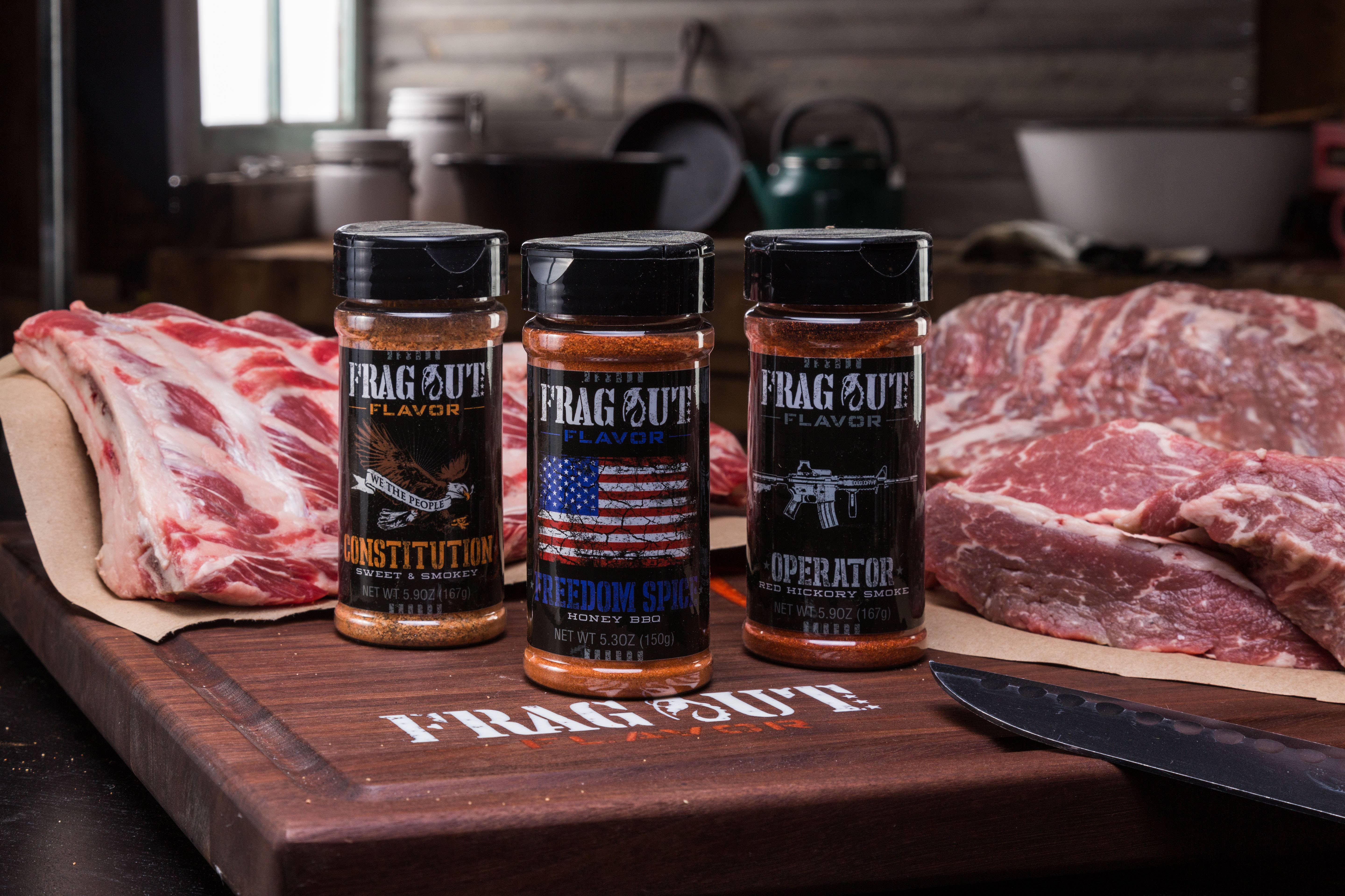 Frag Out Flavor - Wholesale Rub - 8fl oz Freedom Spice - Honey BBQ4