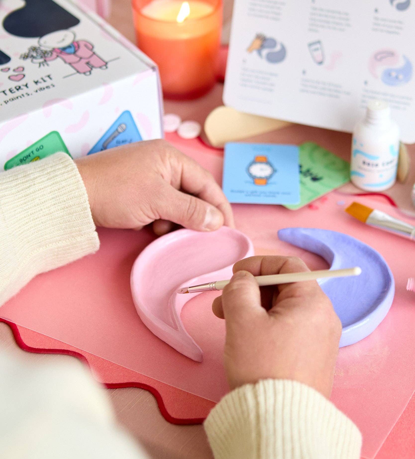 Pott'd – Großhandel Bastelset – Date-Night-Keramik-Set für Zuhause9