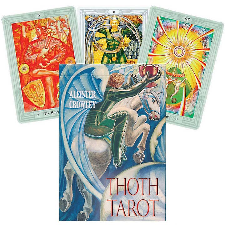 Cardshouse - Wholesale Tarot Cards - Thoth Tarot Aleister Crowley Cards De Luxe Agm