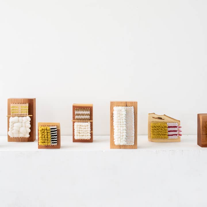 Twenty Two West - Wholesale Decorative Tabletop Object - Loom Block