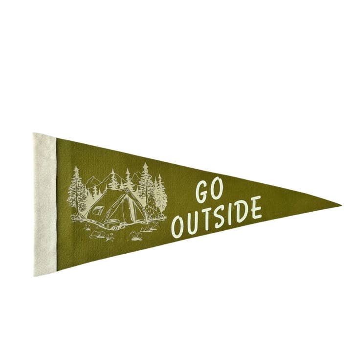 soch and co - Wholesale Flag - Go outside pennant flag