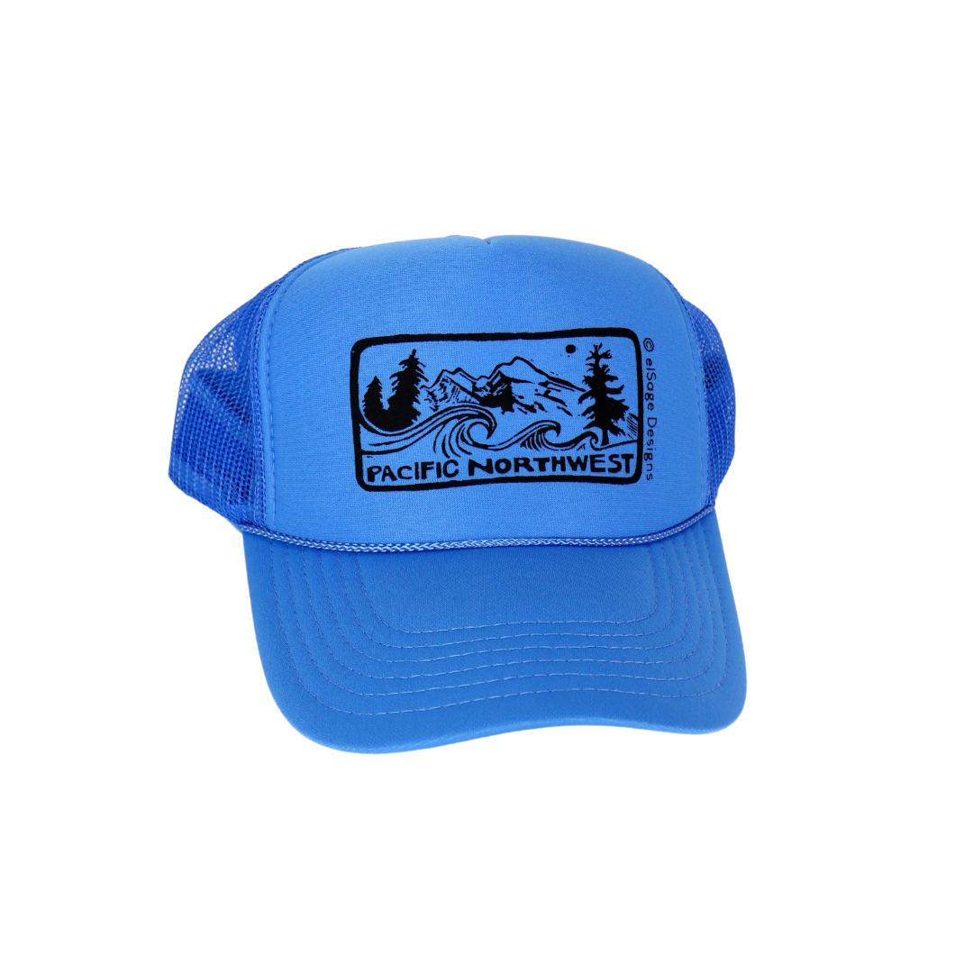elSage Designs - Wholesale Trucker Hat - Unisex - Pacific Northwest 2.0 Foam Trucker Hat2
