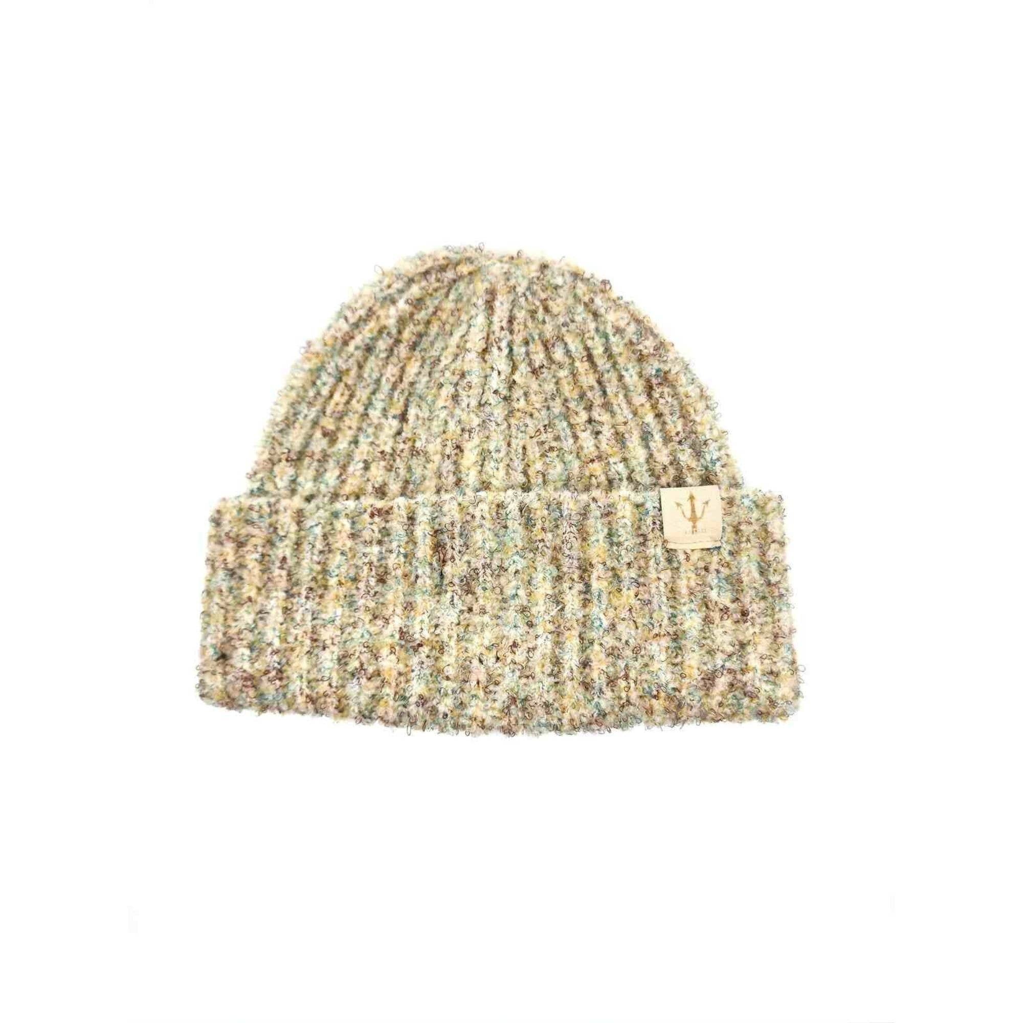 Hatzzi - Wholesale Beanie - Women's - Solid Color Boucle Cuffed Winter Beanie3