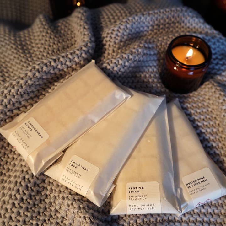 Christmas Collection Luxury Wax Melt Bar 40g for wholesale by Ria