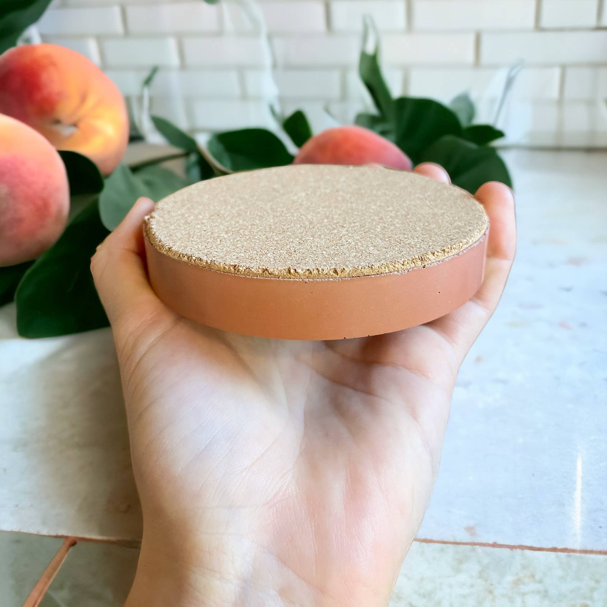 Lex Moderne - Wholesale Coasters - Round Cement Coasters Set1