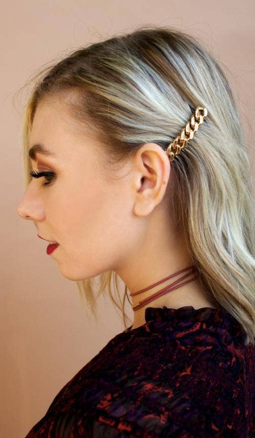 Knotty Accessories - Wholesale Hair Clip - Women's - Classic Chain Comb2