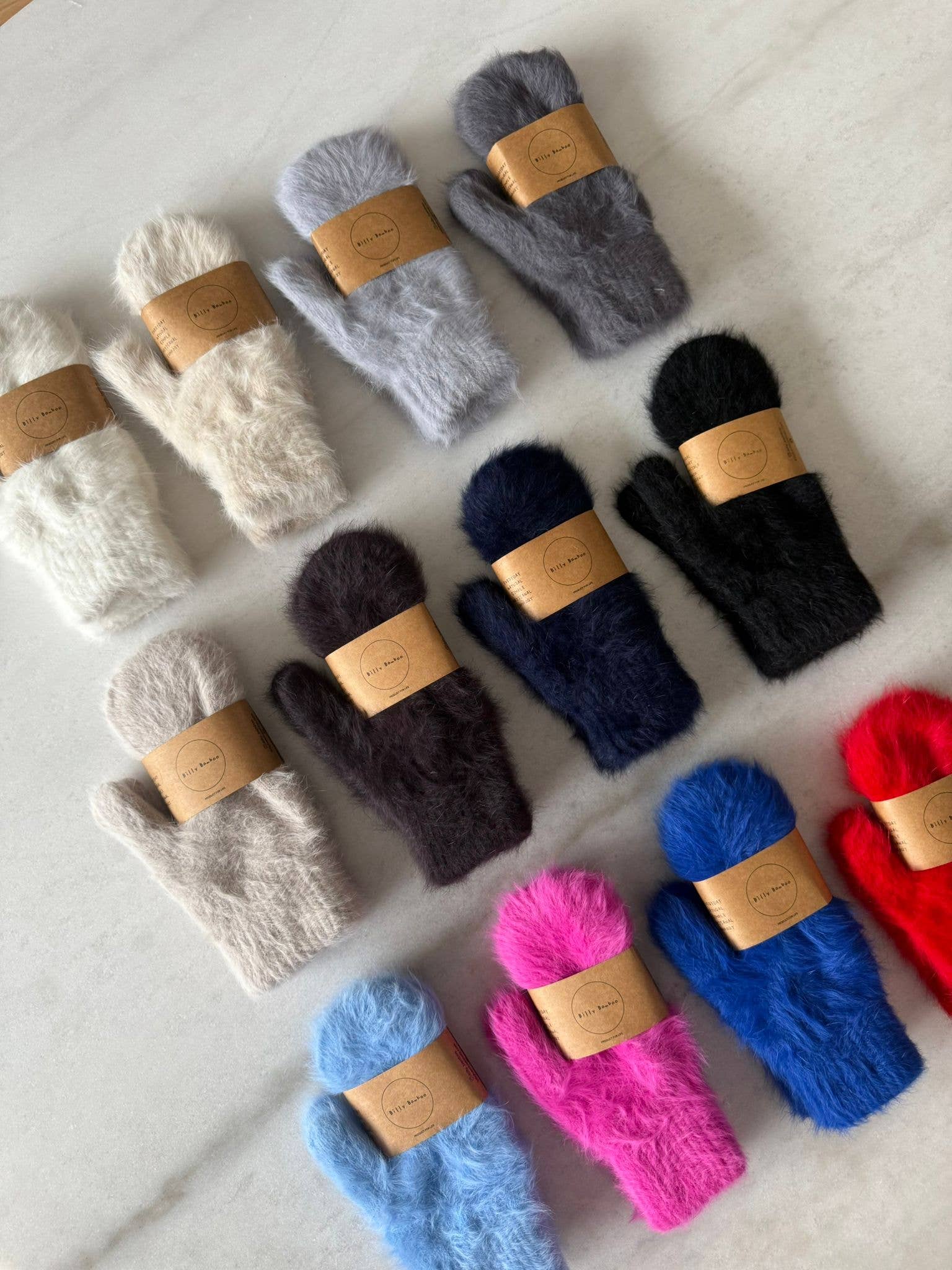 Billy Bamboo - Wholesale Mittens - Women's - FLUFFY ANGORA MITTENS 14