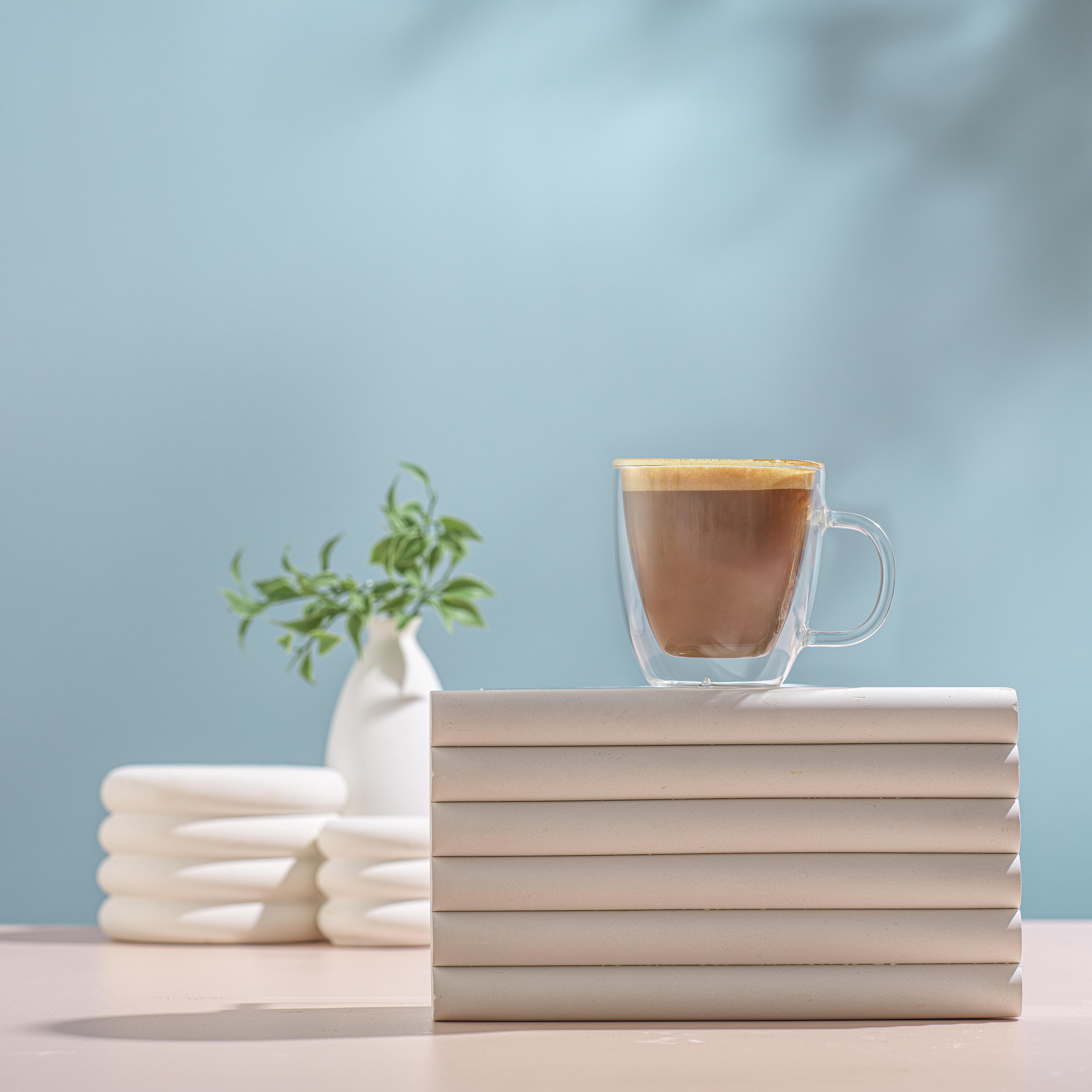 JoyJolt – Chávena de chá por atacado – Conjunto de 2 Copos de Espresso de Parede Dupla Savor, 160 ml5