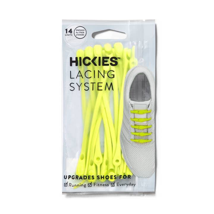HICKIES Originals Neon Yellow Shoelaces for wholesale by HICKIES