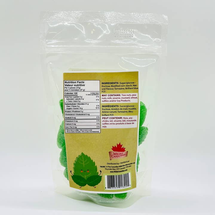 Wildly Canadian - Wholesale Gummy - Spearmint Leaves1