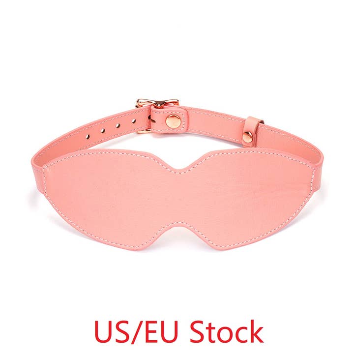 Pink Dream Leather Blindfold for wholesale by Liebe Seele