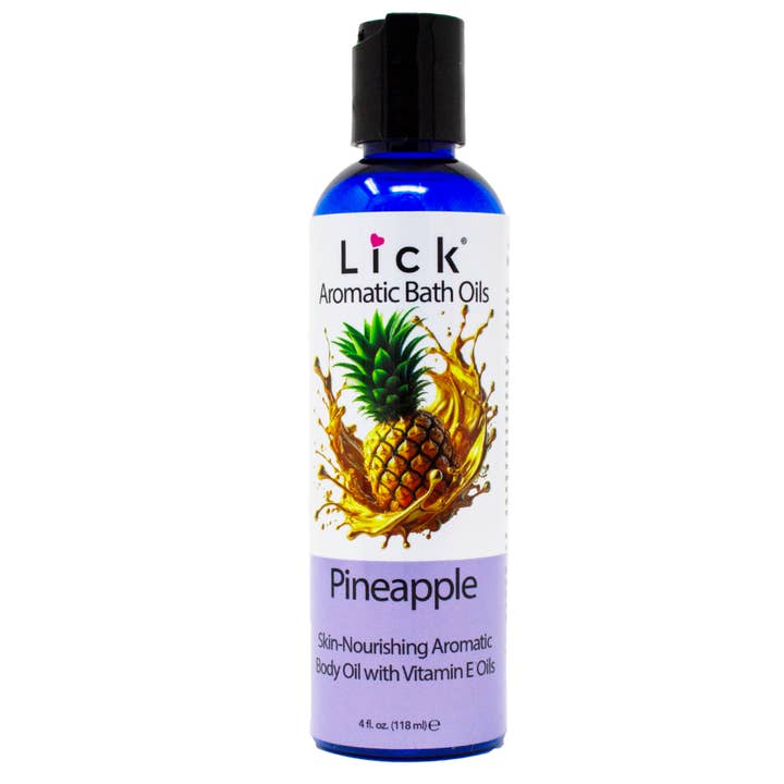 Pineapple Aromatic Bath Oil for wholesale by Lick