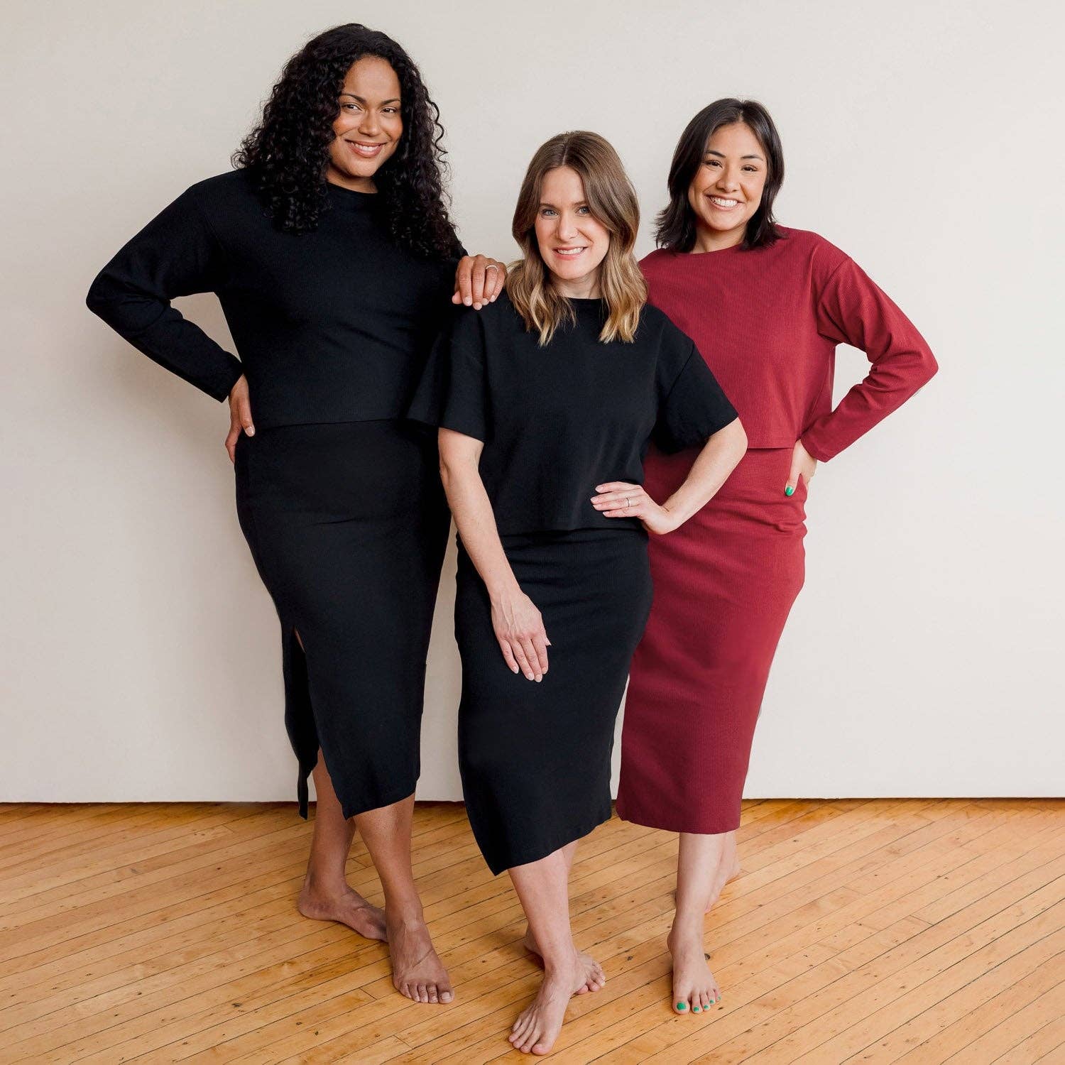 Of an Origin - Wholesale Nursing Dress - Maternity - Organic Cotton Ribbed Knit Tank Dress5