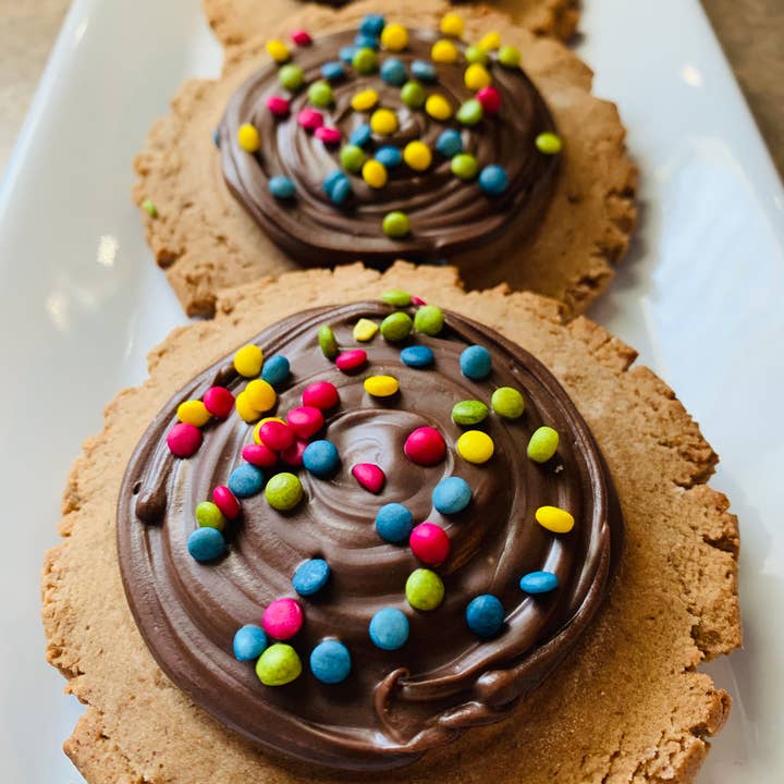 The Blue Cerebus Dog Bakery - Wholesale Pet Treats - Dog - Chunkster Carob Cookie Dog Treats1