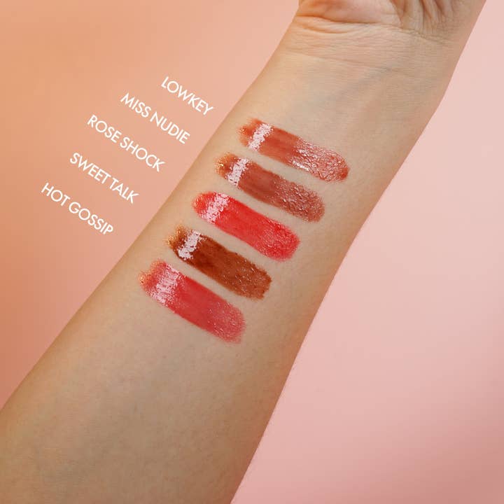 Kara Beauty - Wholesale Lip Stain/Dye/Tint - STAY GLASSY Lip Tint Gloss - Rose Shock