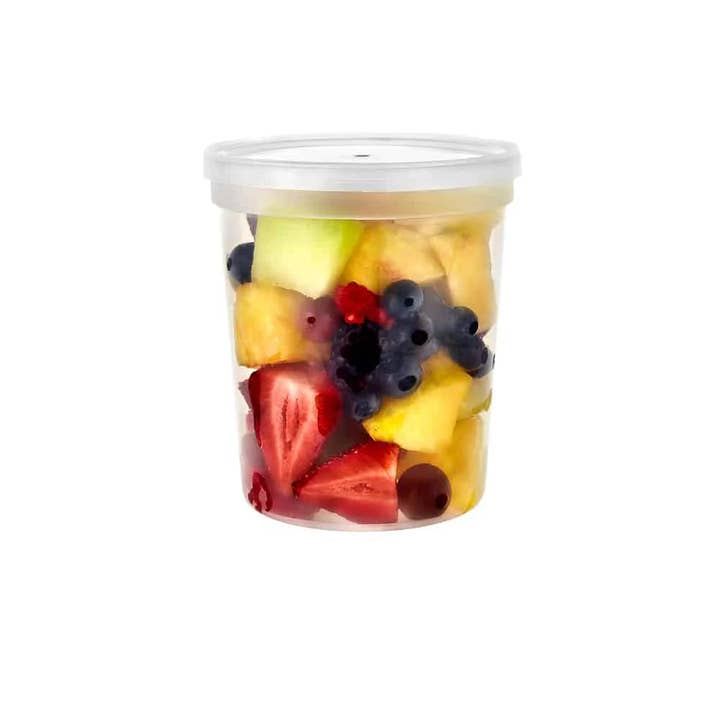 EcoQuality - Wholesale Food Storage Container - 32oz Deli Container with Lid - Durable Disposable Food Storage1