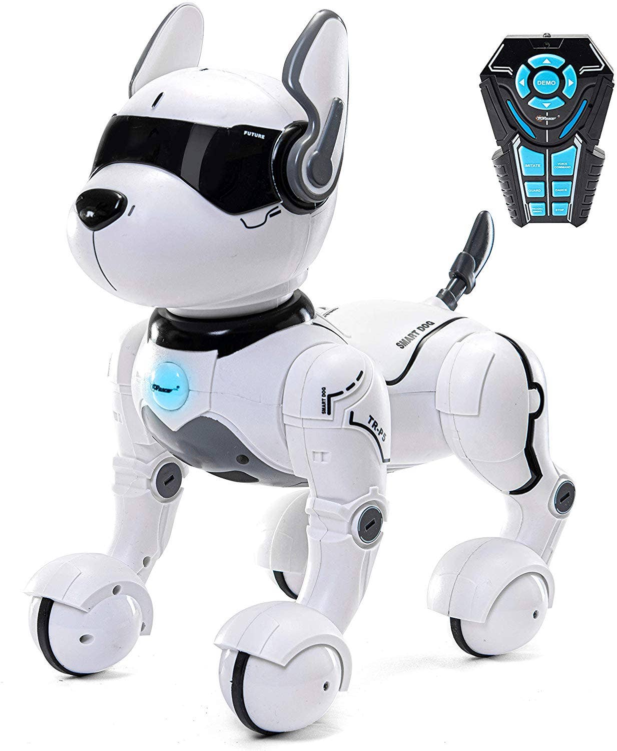 top race remote control walking talking toy robot