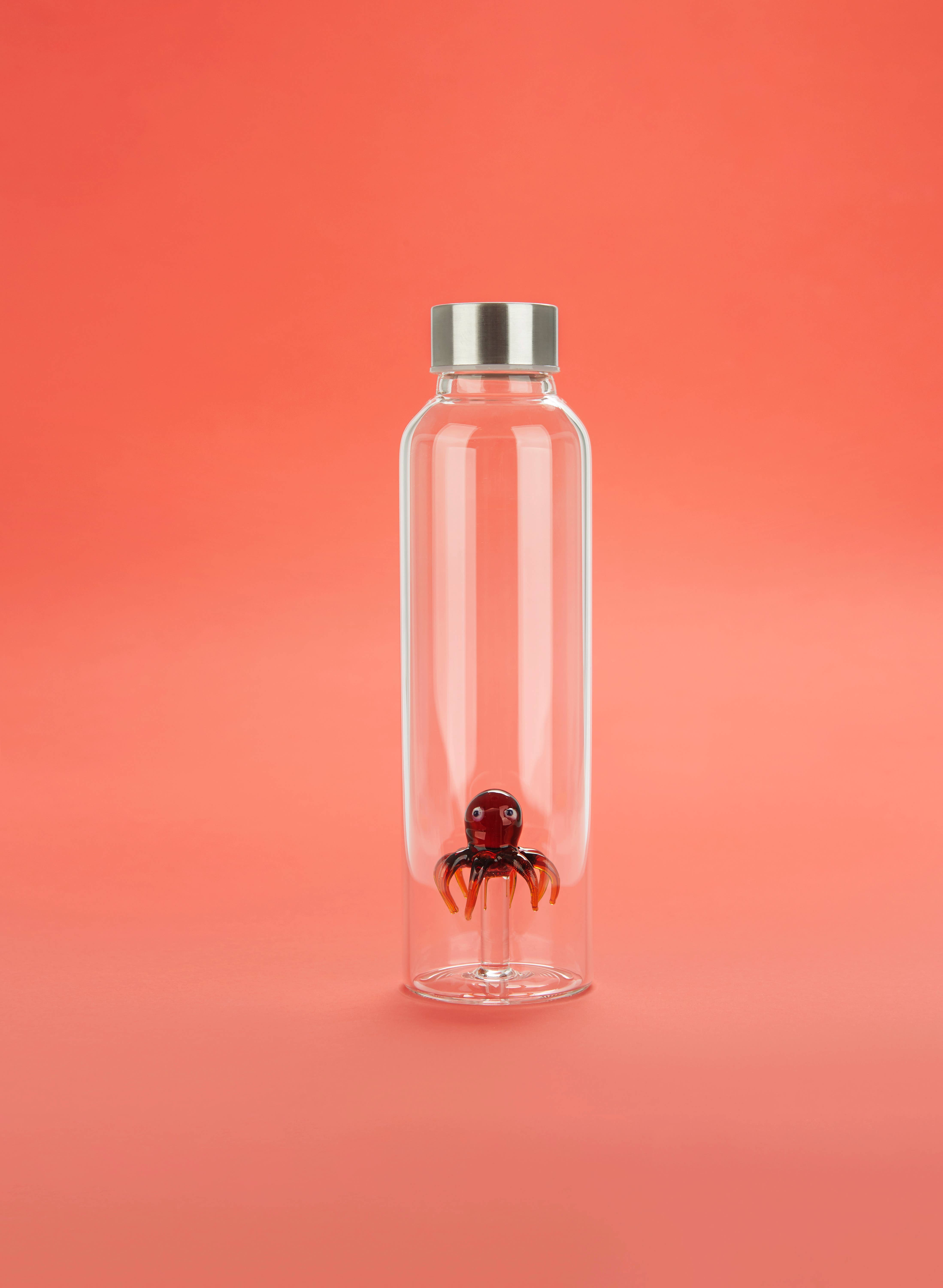 Balvi - Wholesale Water Bottle - Bottle,Atlantis Octopus,0.5 L,borosilicate2