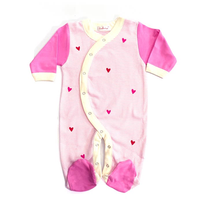 Hjärta Footie för wholesale av Loralin Design