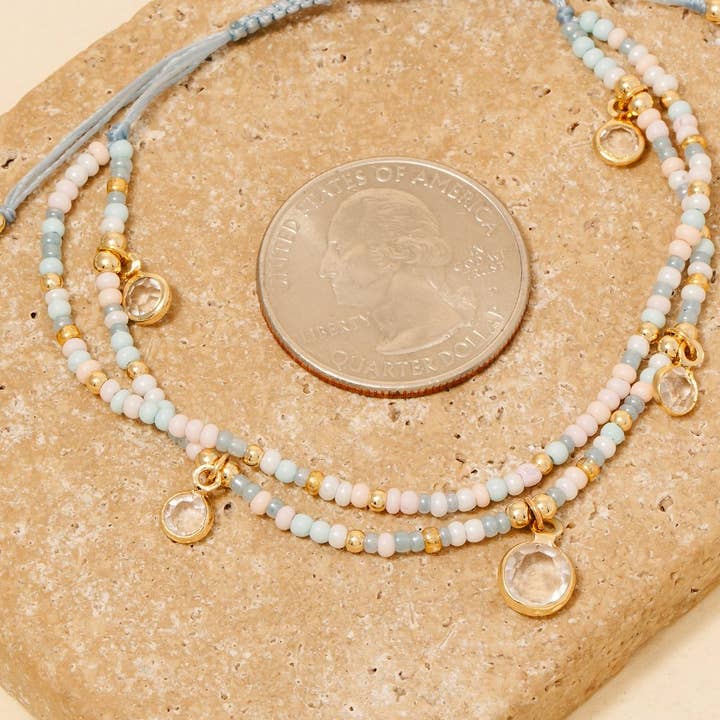 Anarchy Street – Engroshandel Perlearmbånd – Gem Charms Frø Perlejusterbar Snorarmbånd6