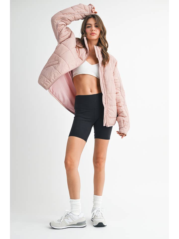 AEMI + CO - Wholesale Jacket - Women's - 5106EK Bebe Puffer Jacket 347