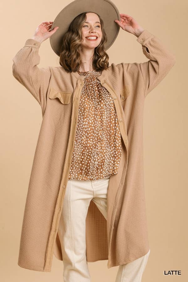 Vanilla Monkey - Vente Veste-chemise – femme - Manette boutonnée oversize4