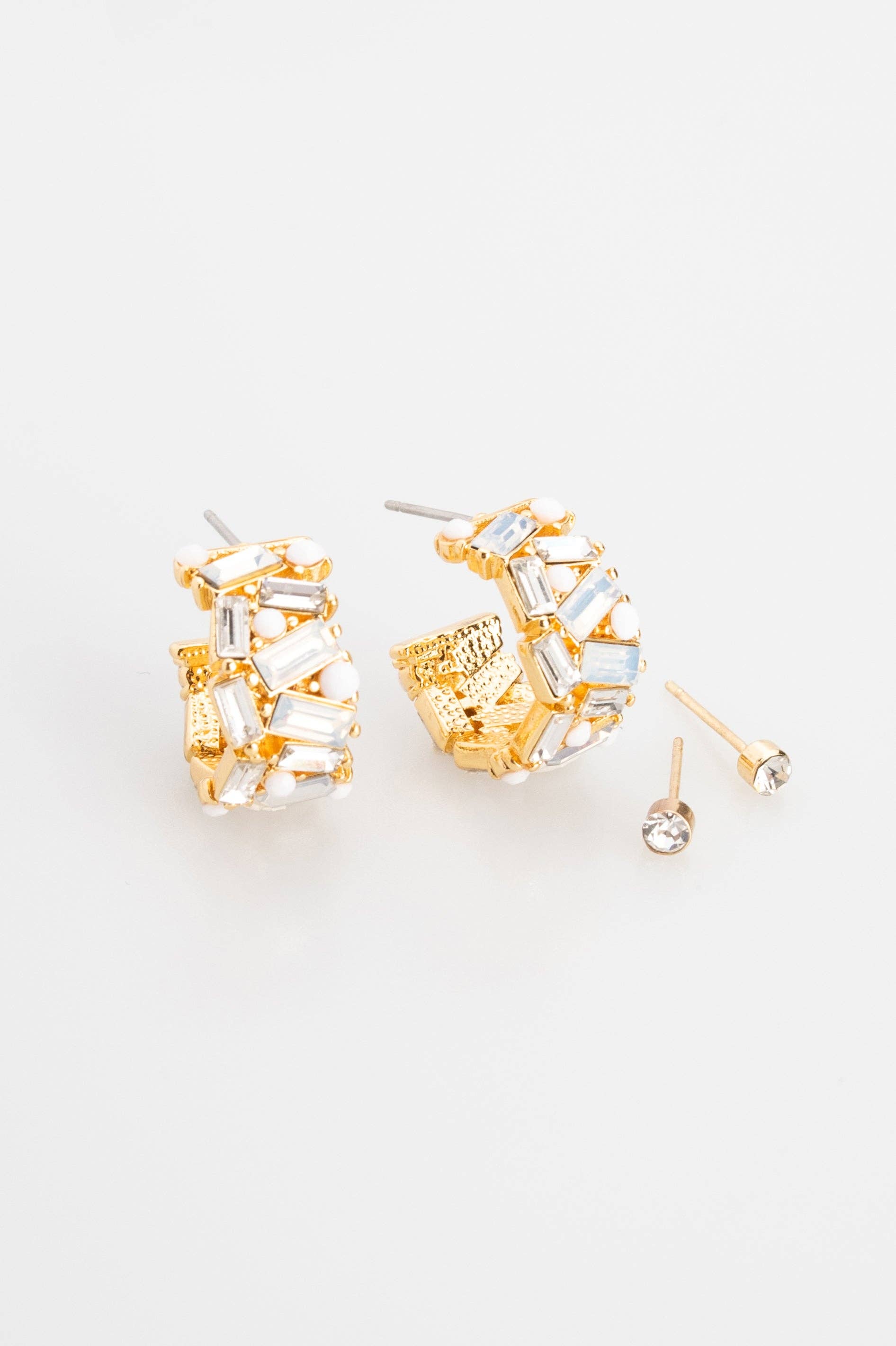 Violet & Brooks - Vente Créoles - Duo Glam Hoop3