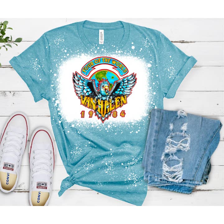 Van Halen Unisex Shirt for wholesale by Tawakoni Tees and Things