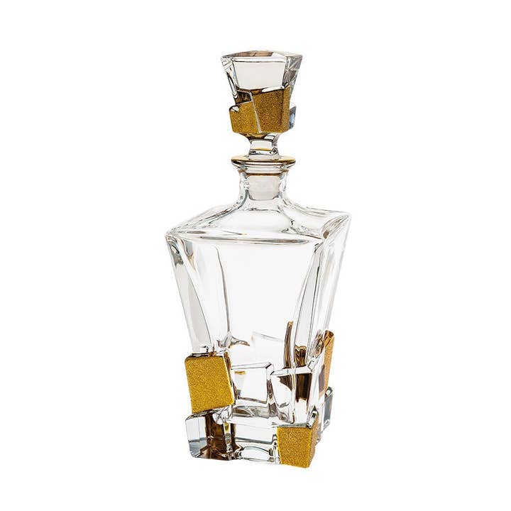 Crack Whiskey Decanter, 28 oz. for wholesale by Barski