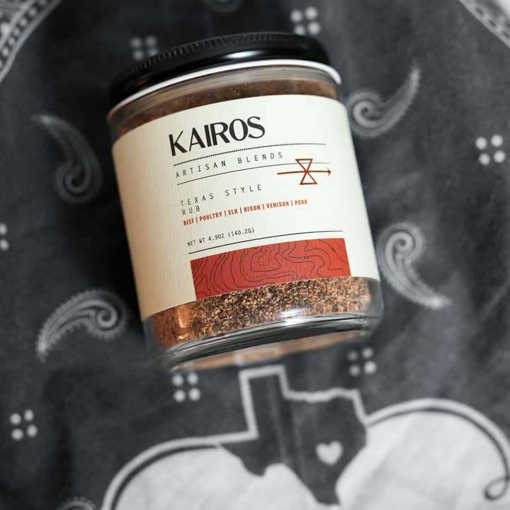 Kairos Artisan Blends - Wholesale Rub - Texas Style Rub1