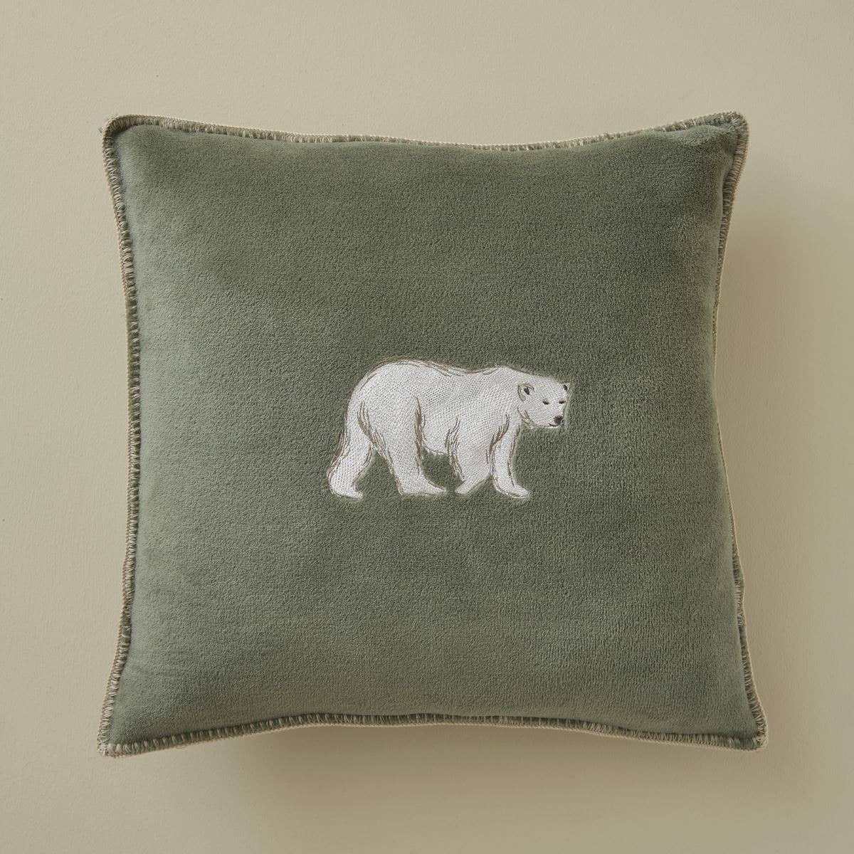Sylvie Thiriez - Wholesale Throw Pillow Cover - Spitzberg polar cushion cover0