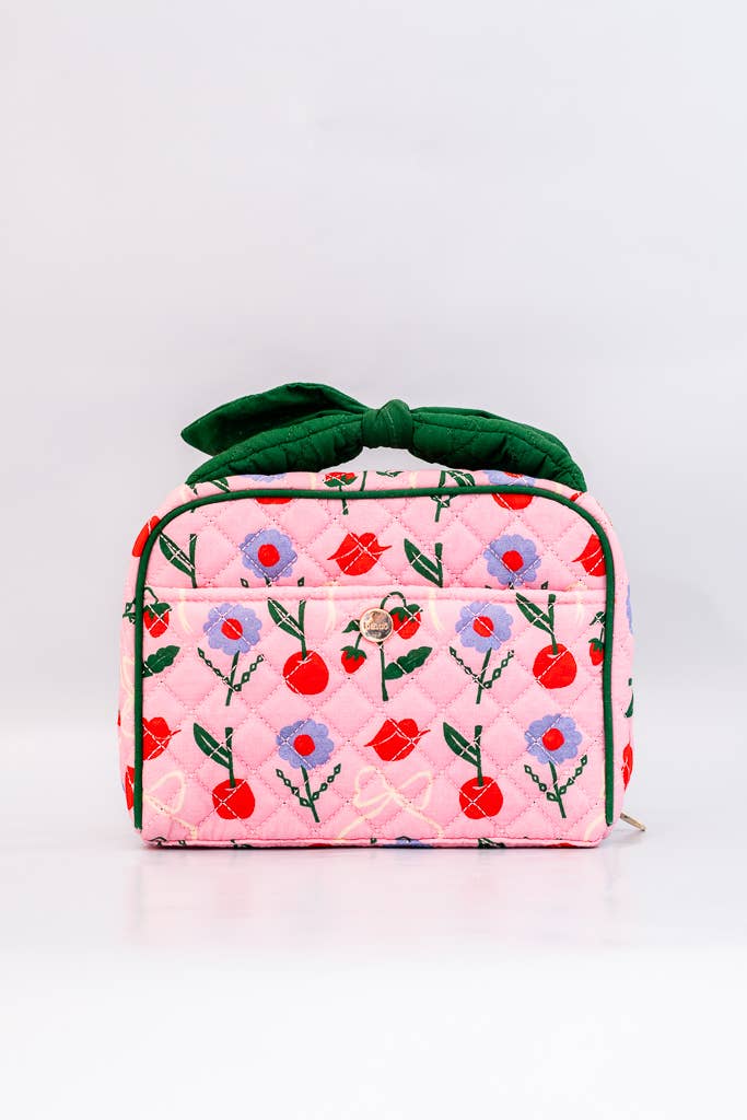 Ban.do - Wholesale Toiletry Bag - Women's - Getaway Toiletry Bag, Cherry Lips2