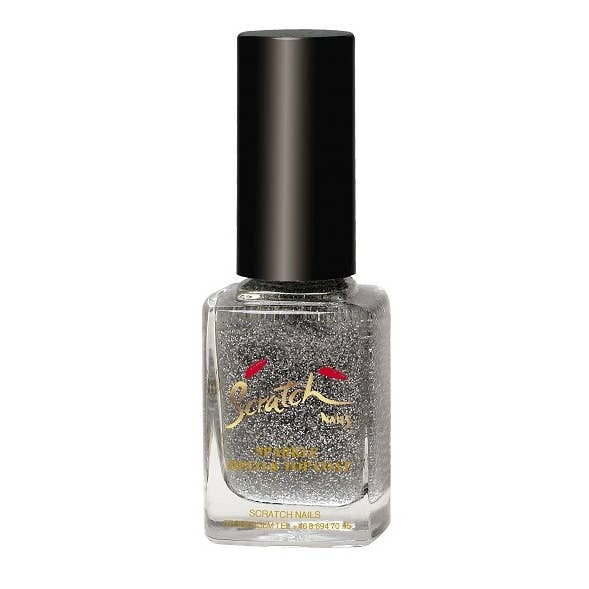 Scratch Deco Top Coat Hologram Silver for wholesale by Scratch of Sweden