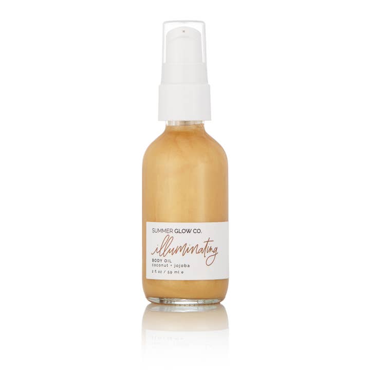 Gold Illuminating Body Oil for wholesale by Summer Glow Co.