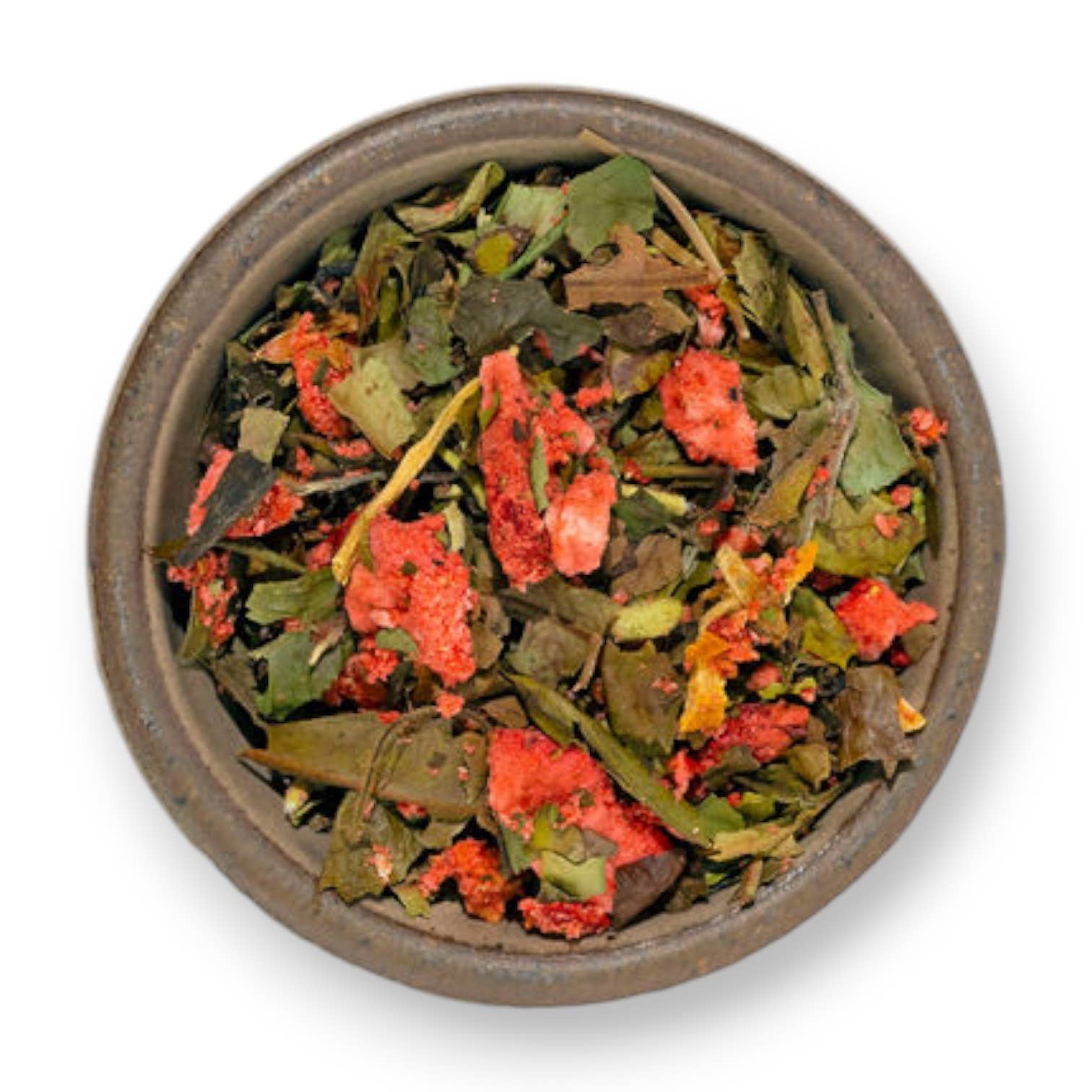 Full Moon Tea Company - Wholesale Loose Tea - Strawberry Honeysuckle White Tea - Premium Loose Leaf Fruity2