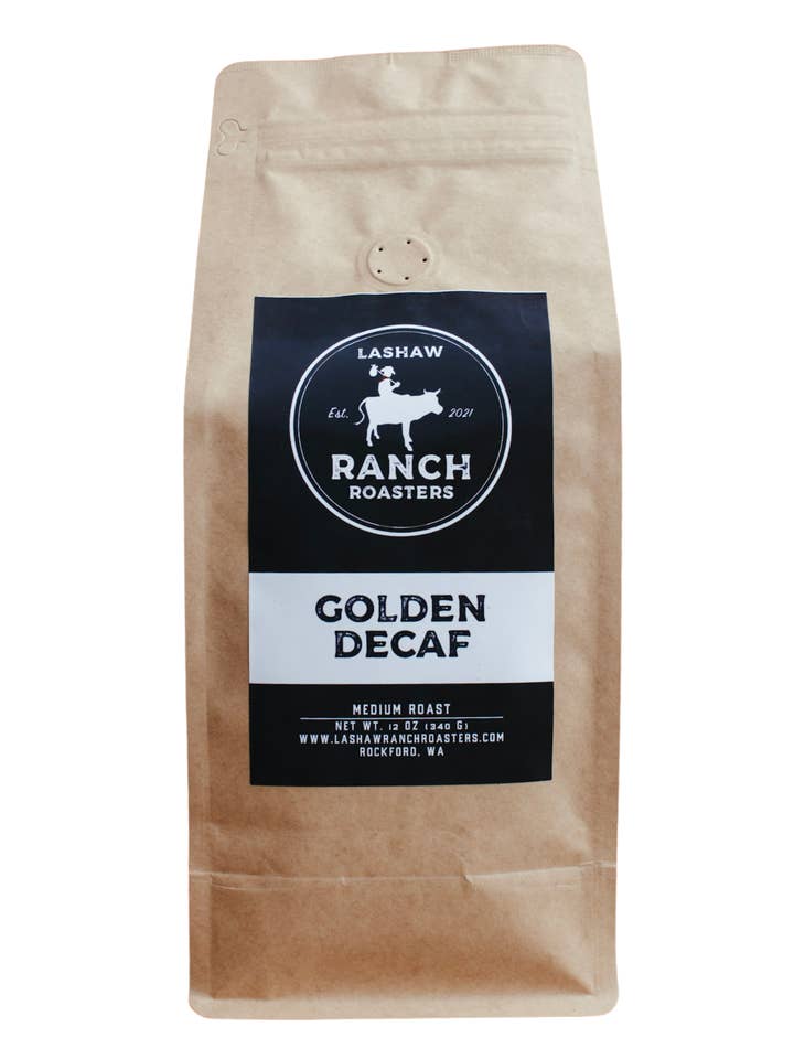 Golden Decaf koffie voor wholesale door LaShaw Ranch Roasters