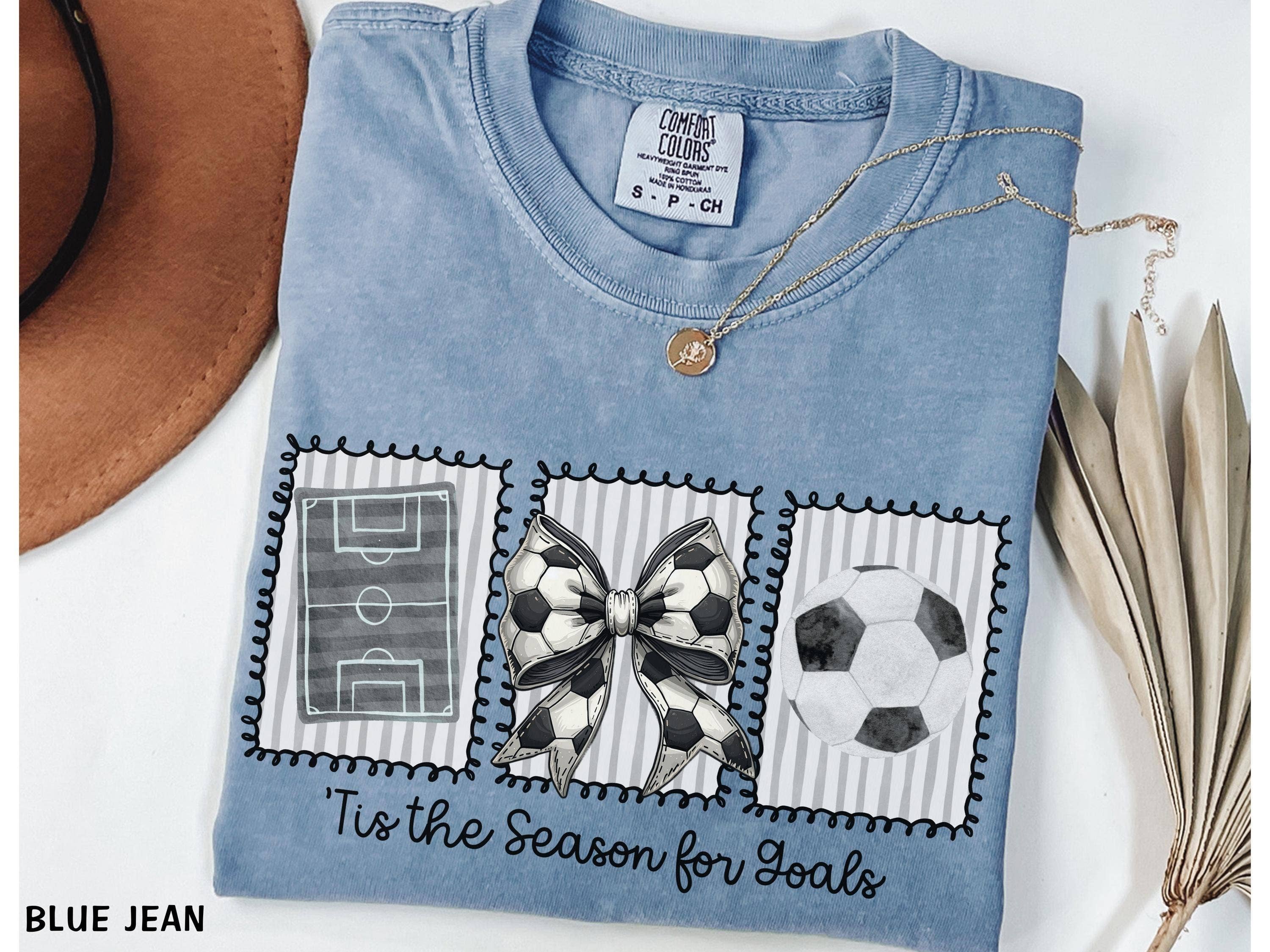 Glaime - Vendita all'ingrosso Maglietta stampata - Unisex - Maglietta Comfort Colors Soccer Mom, Felpa Soccer Mom