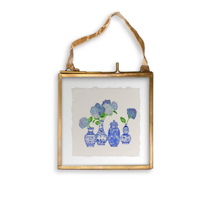 French Graffiti - Wholesale Theedoek - Hortensia Vaas Groepering12