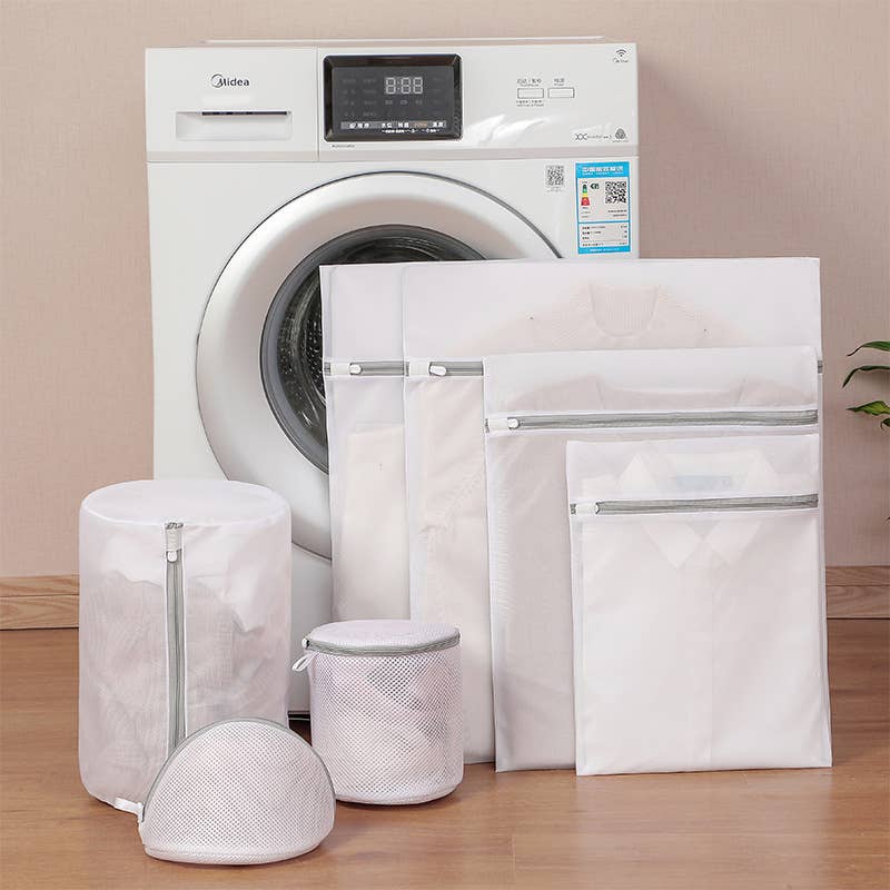Wholesale Robust Small Mesh Drewstring Laundry Washing Bags