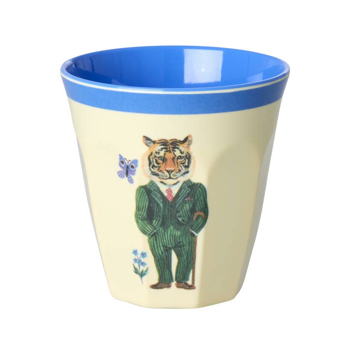 RicebyRice - Wholesale Drinking Glass/Cup - Set of 6 Medium Melamine Cups with Nathalie Lété Print - 8.4oz per cup - PRE ORDER NOW; SHIPS IN EARLY APRIL
