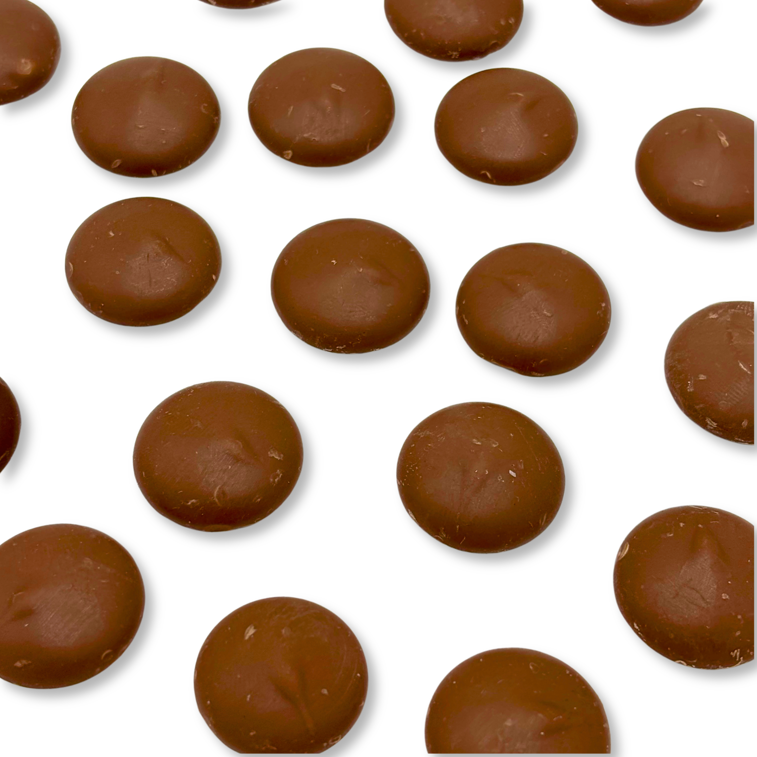 Candy In Bulk - Vente Chocolat - Enrobage et pastilles à fondre au goût de chocolat au lait Merckens – Pack économique en vrac1