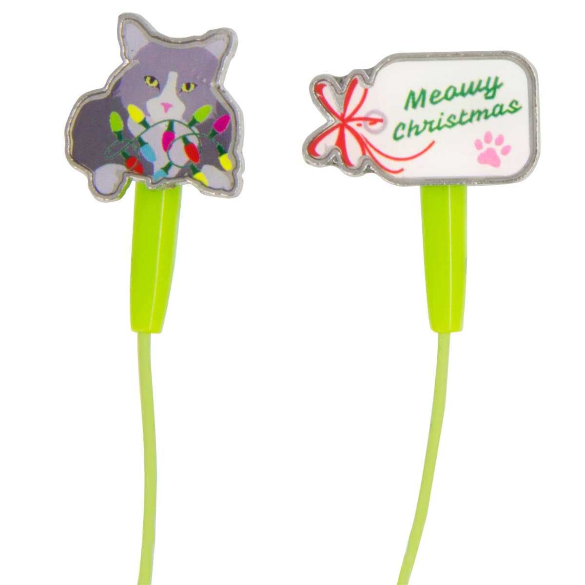 coexs novelty - Wholesale Earphone/Headphone Case - Unisex - Meowy Christmas Holiday Earbuds0