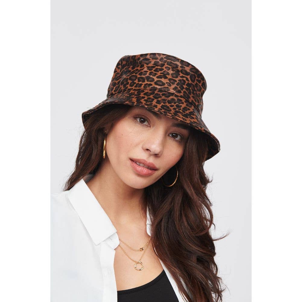 Urban Expressions – Engroshandel Bucket hat - Dame – Vegansk Læder Bucket Hat - Dyreprint20