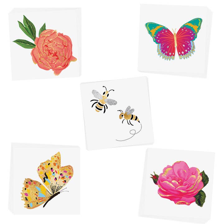 Butterfly Buzz Variety Set - Temporary Tattoo for wholesale by Flash Tattoos
