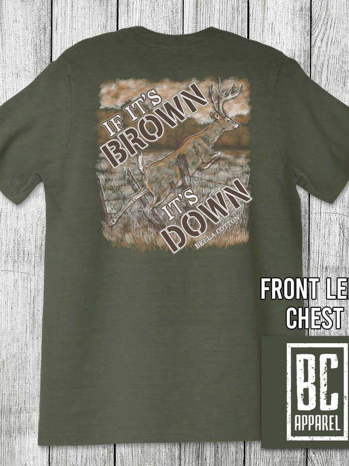 Brown and Down for wholesale by Bella Cotton