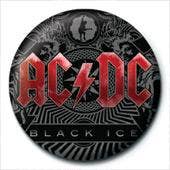 Pyramid International - Venta al por mayor Botón/prendedor - AC/DC (Black Ice) 25 mm0